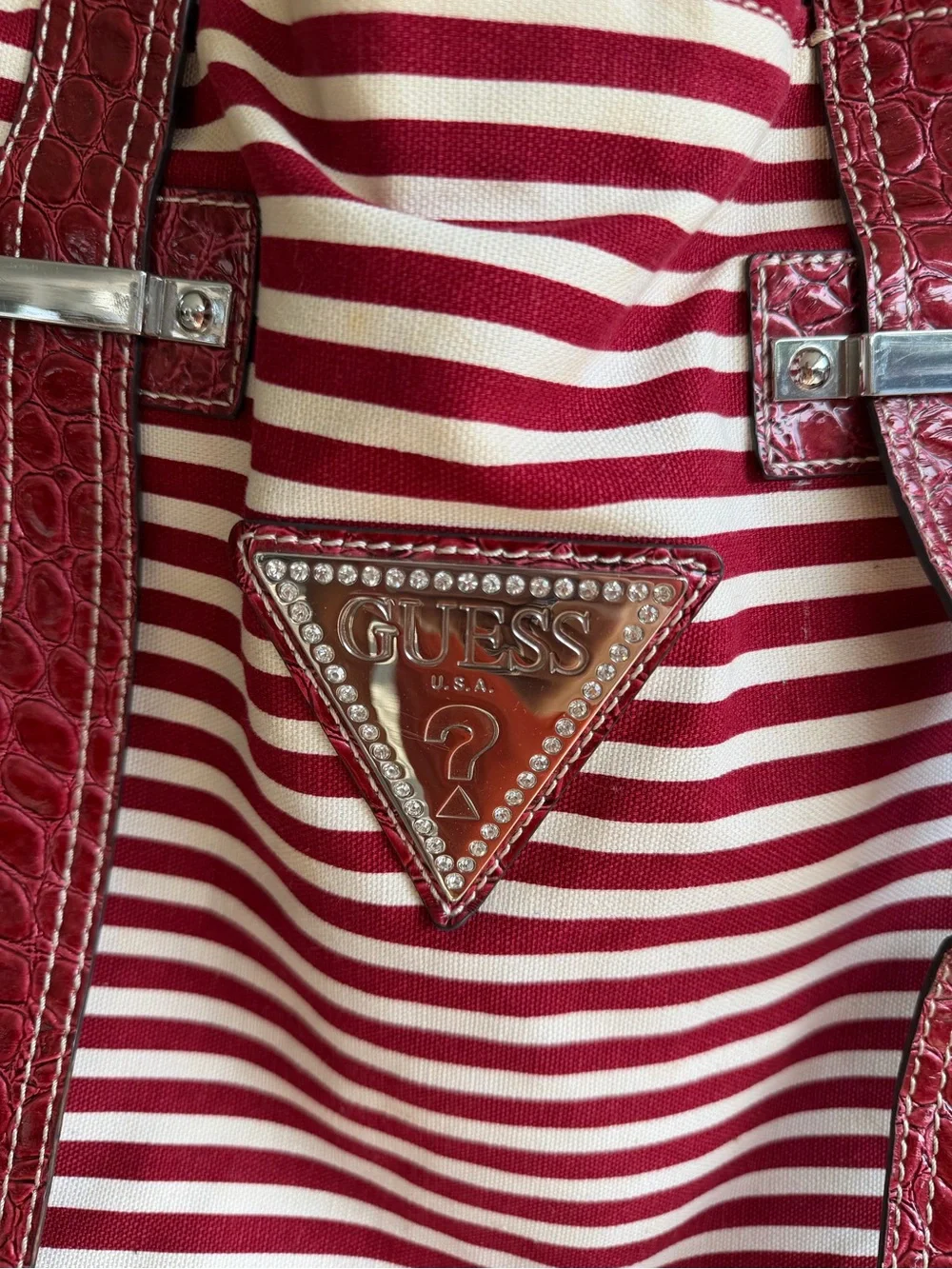 Y2K Vintage Guess tote